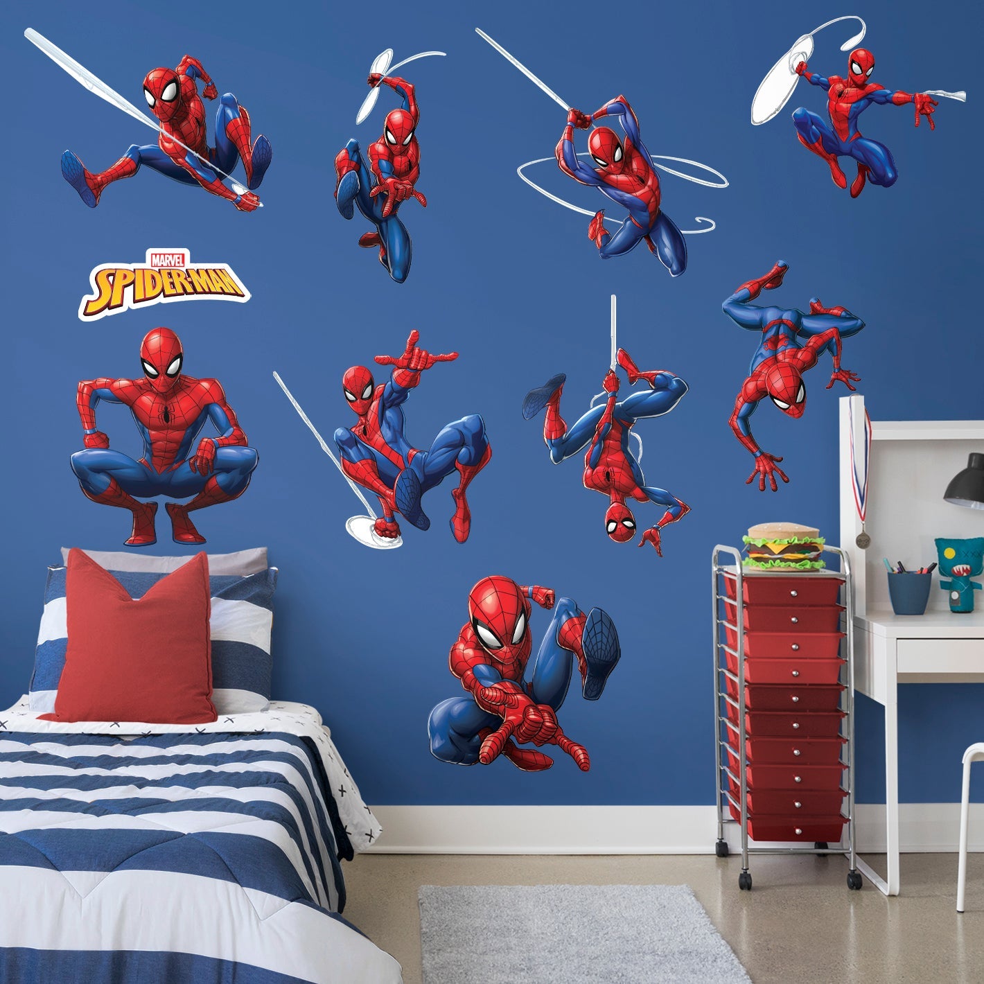 Spider-Man: Spider-Man Poses Collection - Officially Licensed Marvel Removable Adhesive Decal