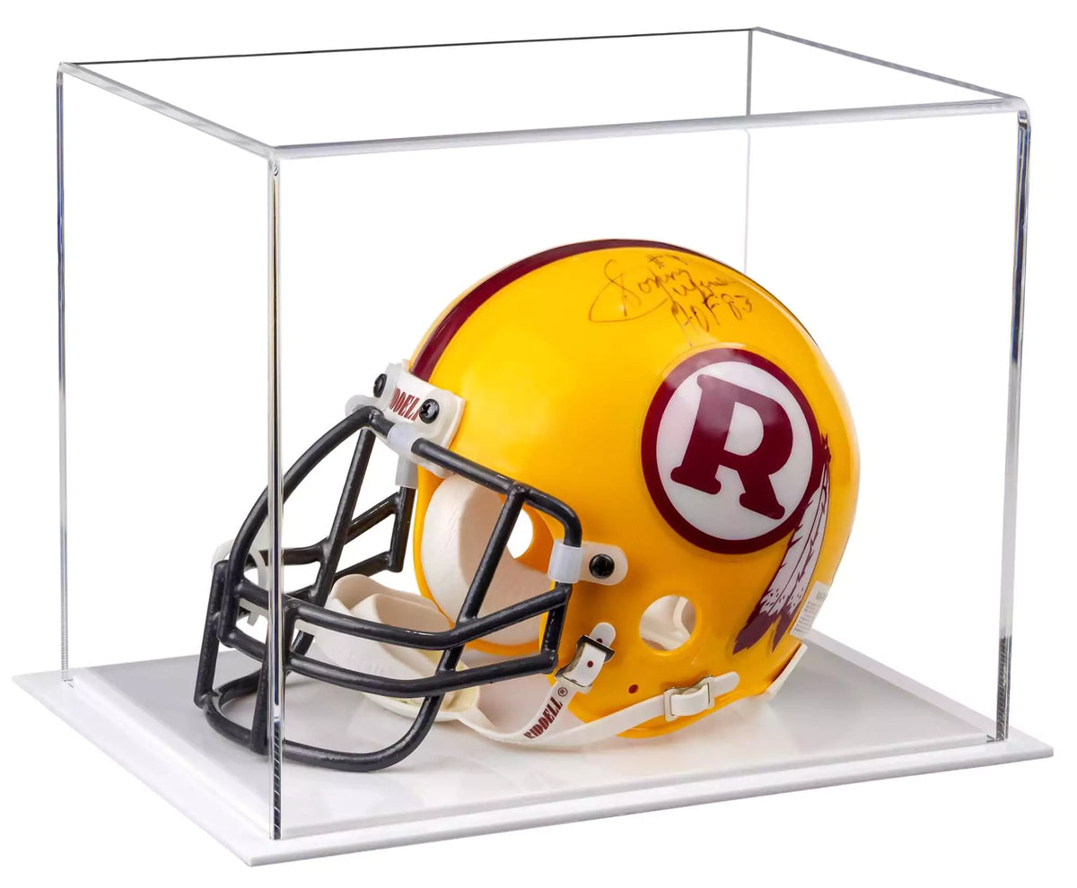 Versatile Acrylic Display Cases with Double Sheet Base with Clear Case