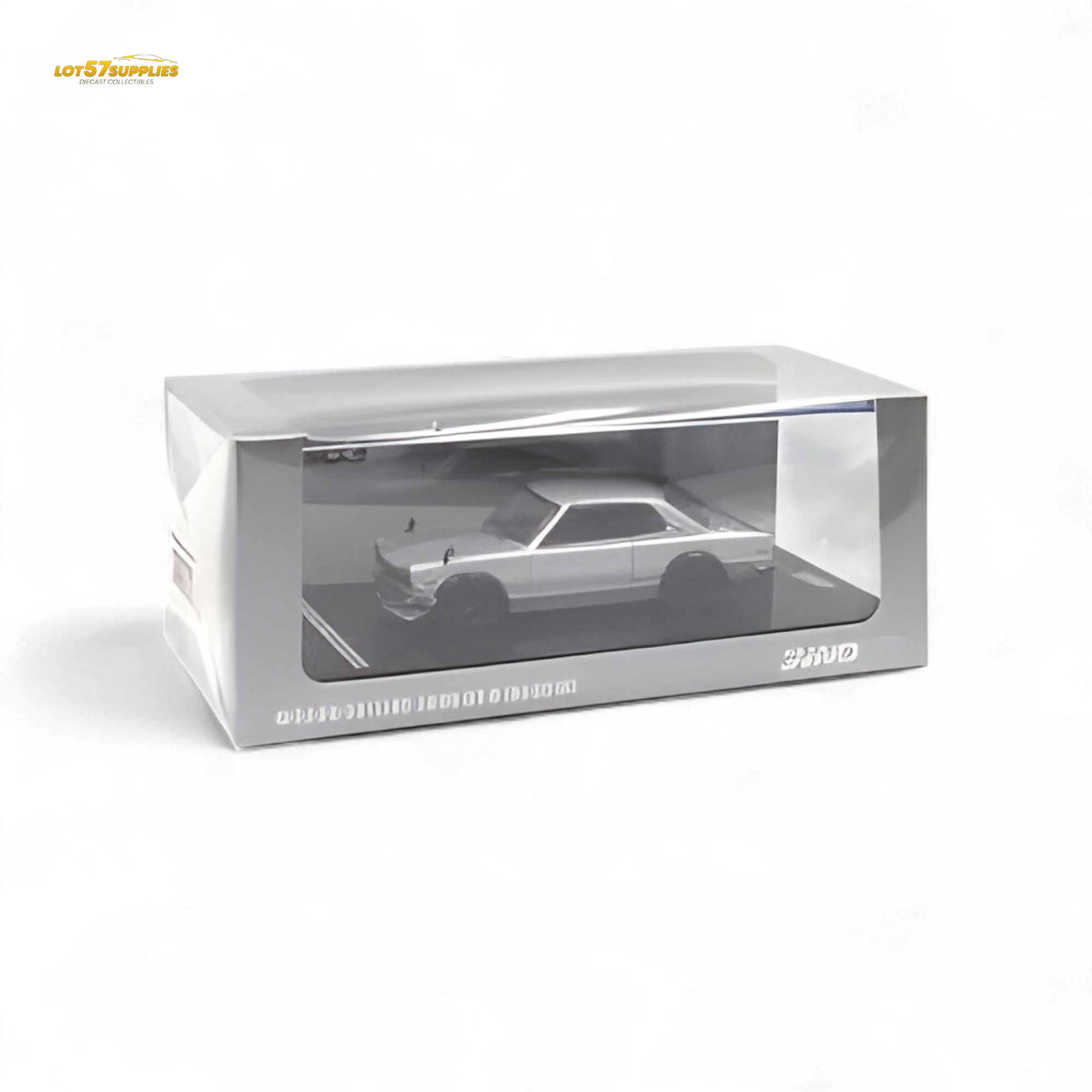 Inno64 Nissan Skyline 2000GT-R (KPGC10) in Silver 1:64