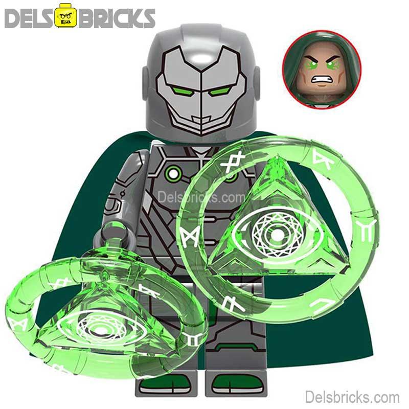 Dr Doom Infamous Ironman Suit Avengers MCU lego Minifigures Custom Toys 11
