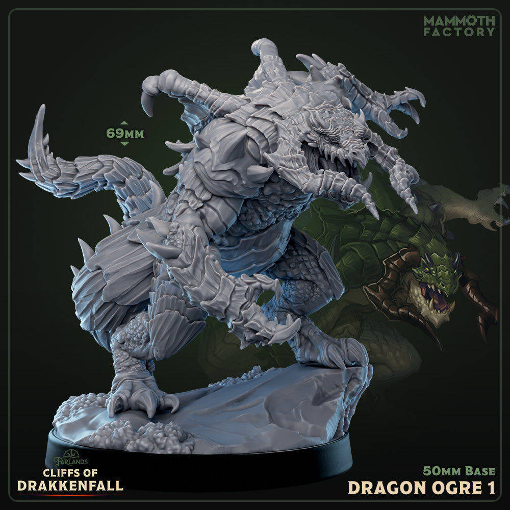 Dragon Ogre: Sculpt 1