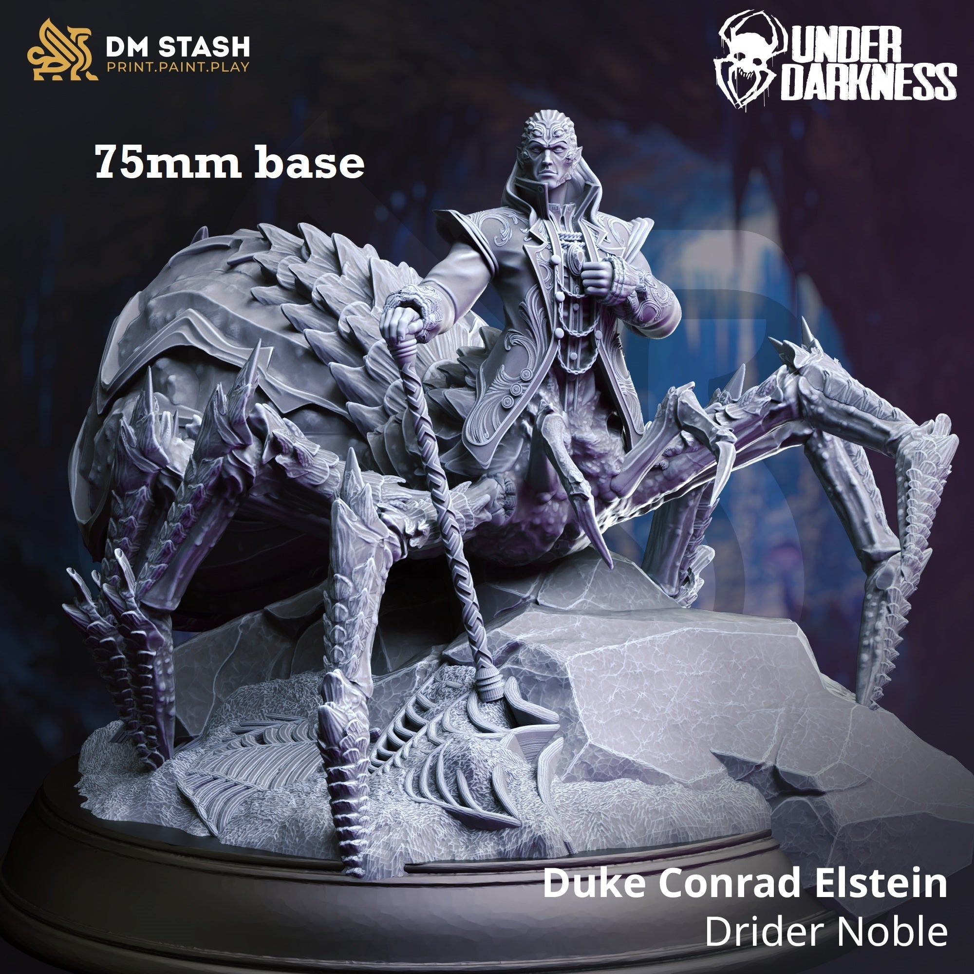 Duke Conrad Elstein (Male Drider Noble)