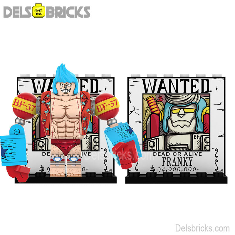 Franky Big Figure ONE PIECE Anime Lego Minifigures custom toys 1