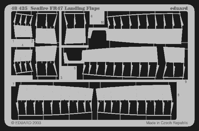 Eduard 48425 1/48 Aircraft- Seafire FR47 Landing Flaps for ARX