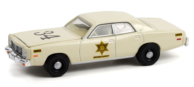 Greenlight 30316 1/64 Scale Riverton Sheriff #34 - 1977 Plymouth Fury