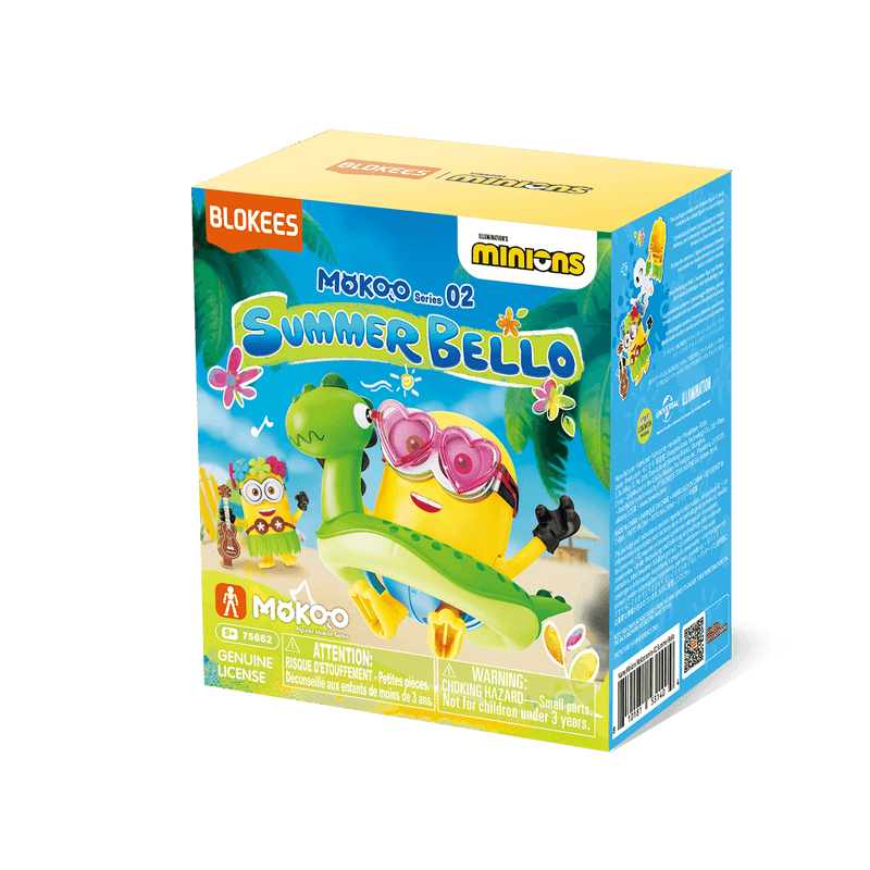 Blokees Minions Mokoo Series - 02 Summer Bello [Single Blind Box]