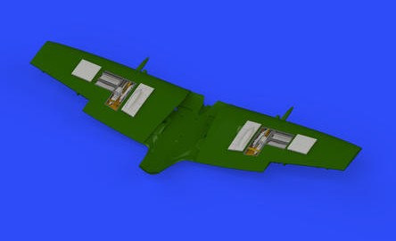 Eduard 672153 1/72 Aircraft- Spitfire Mk IXe Gun Bays for EDU (Photo-Etch & Resi
