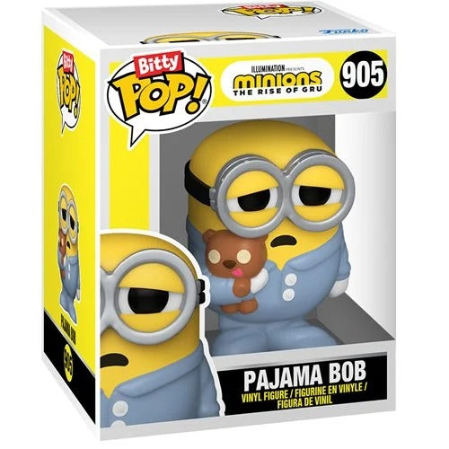 Funko Pop! Bitty Minions Pajama Bob and Tourist Dave Mini-Figure 2-Pack
