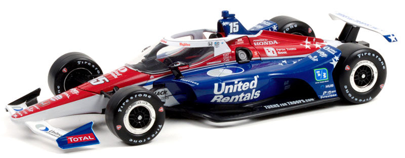 Greenlight 11114 1/18 Scale #15 Graham Rahal - 2021 Ntt Indycar Series