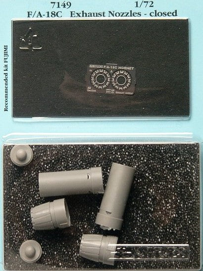 Aires 7149 1/72 F/A18C Exhaust Nozzles Closed For FJM
