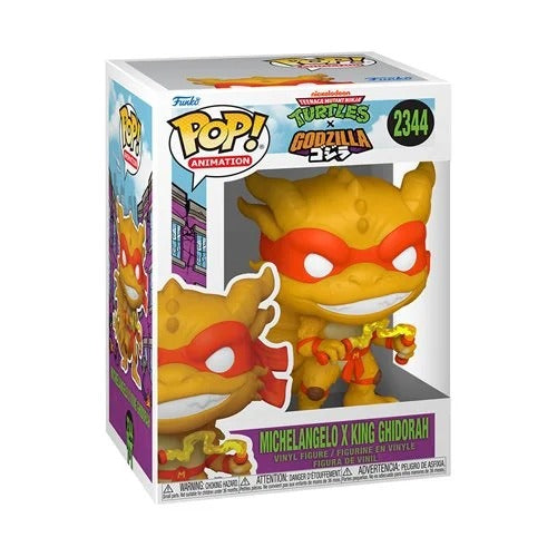 Funko Pop! Animation - Teenage Mutant Ninja Turtles x Godzilla Vinyl Figure - Select Figure(s)