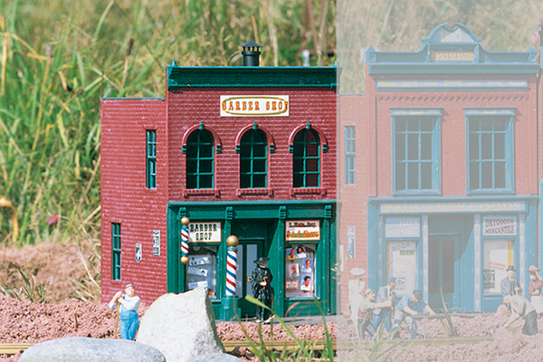PIKO 62219 G Scale Davids Barber Shop Kit