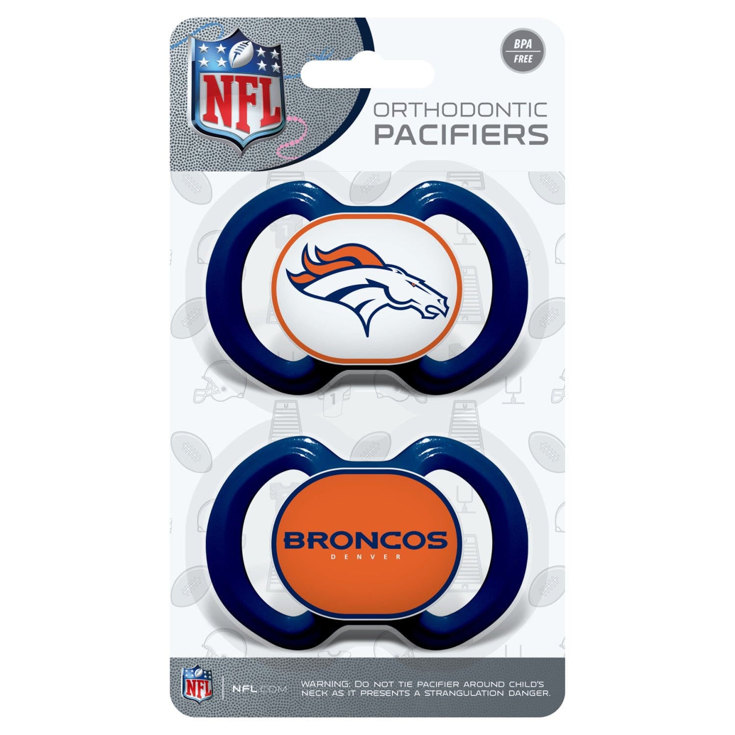 Denver Broncos - Pacifier 2-Pack