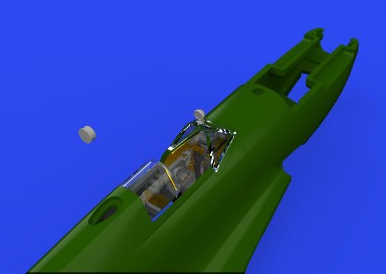 Eduard 672156 1/72 Aircraft- Spitfire Mk VIII Cockpit for EDU (Photo-Etch & Resi