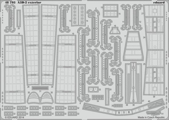 Eduard 48793 1/48 Aircraft- A3D2 Exterior for TSM