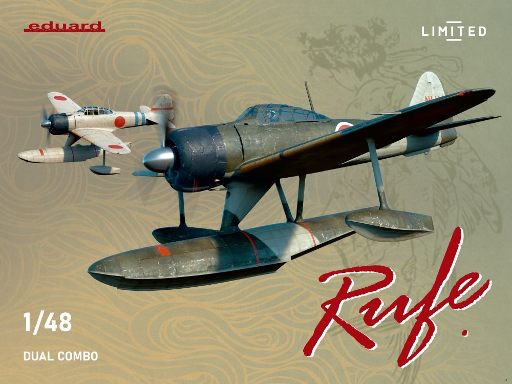 Eduard 11171 1/48 WWII A6M2N Rufe Japanese Fighter Floatplane Dual Combo (Ltd Ed
