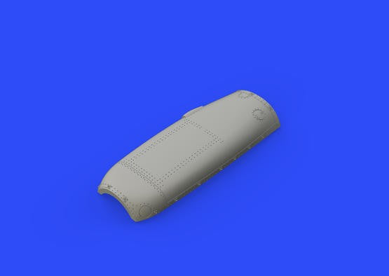 Eduard 648338 1/48 Aircraft- Spitfire Mk VIII Top Cowl for EDU (Resin)
