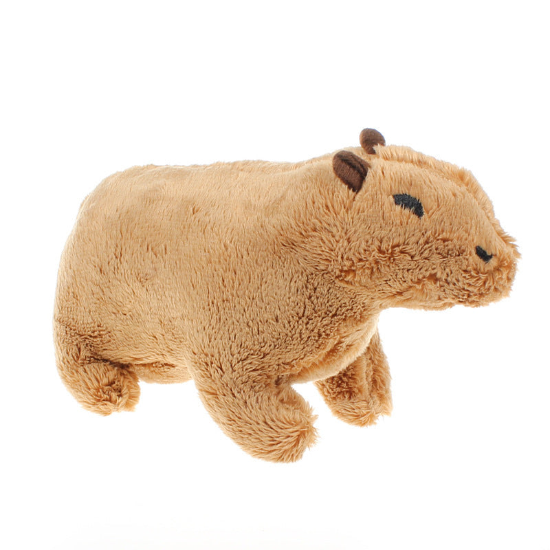 Capybara Plush Toy – Soft Animal Plush Doll with PP Cotton Filling