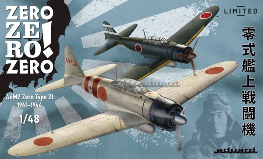 Eduard 11158 1/48 A6M2 Zero Type 21 1941-1944 Japanese Fighter Dual Combo (Ltd E