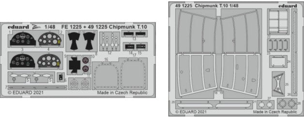 Eduard 491225 1/48 Aircraft- Chipmunk T10 for ARX (Painted) (D)