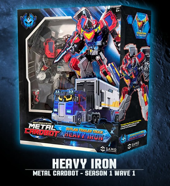 Metal Cardbot Heavy Iron Road Warrior Class