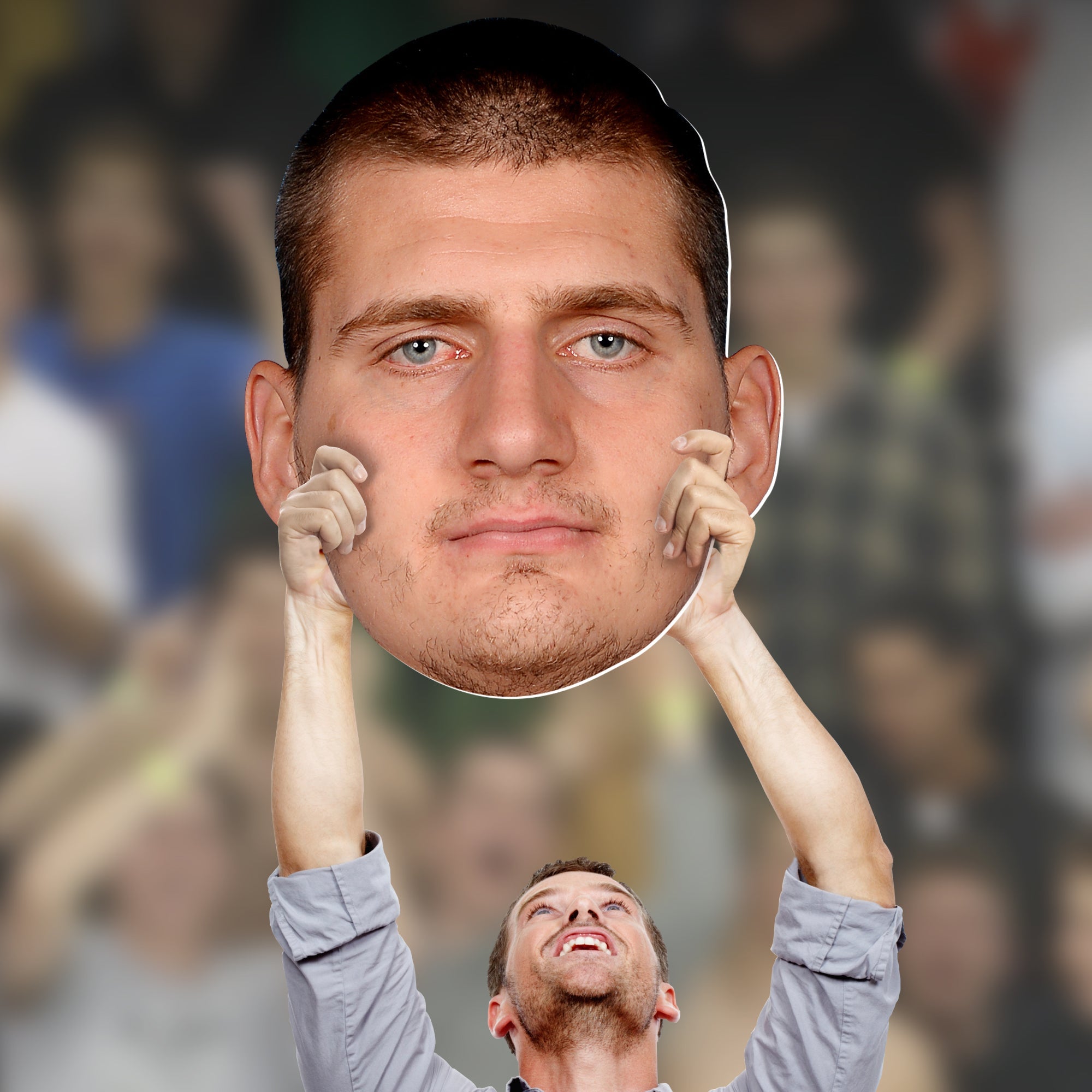 Nikola Jokić - Big Head - Official NBA - Denver Nuggets - Foam Core Cutout