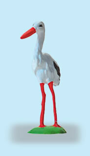 Preiser 29532 HO Scale Animal -- Stork
