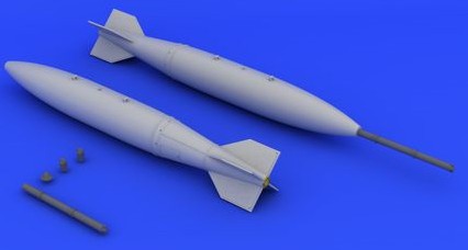Eduard 648212 1/48 Aircraft- Mk 84 Bombs (Photo-Etch & Resin)