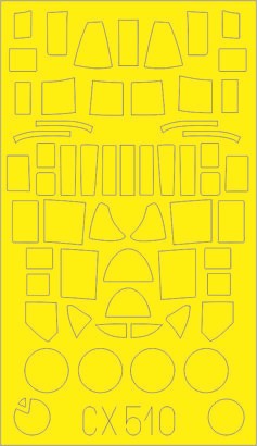 Eduard CX510 1/72 Mask Aircraft- P61A for HBO