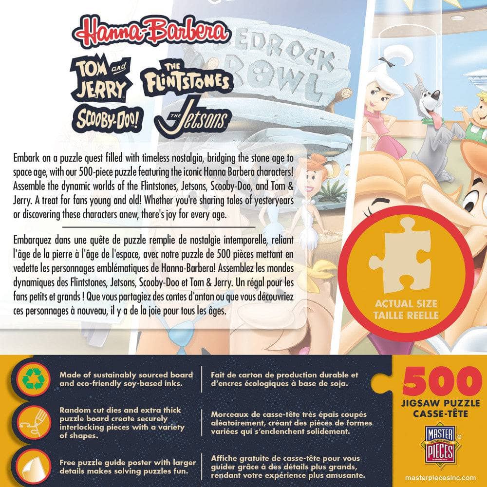 Cartoons - Hanna-Barbera Classics 500 Piece Puzzle