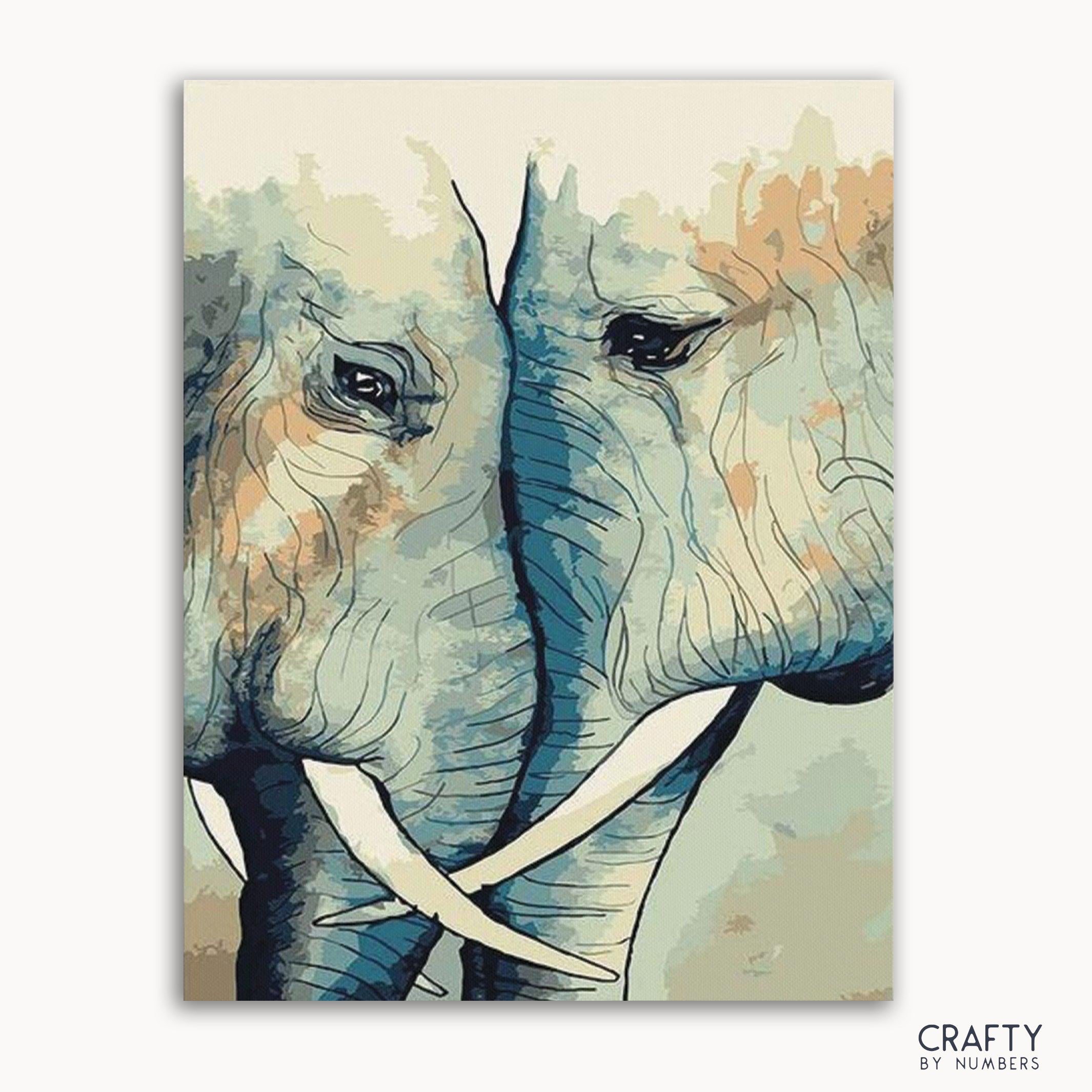 Elephant Couple