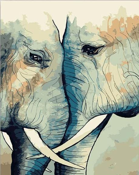 Elephant Couple