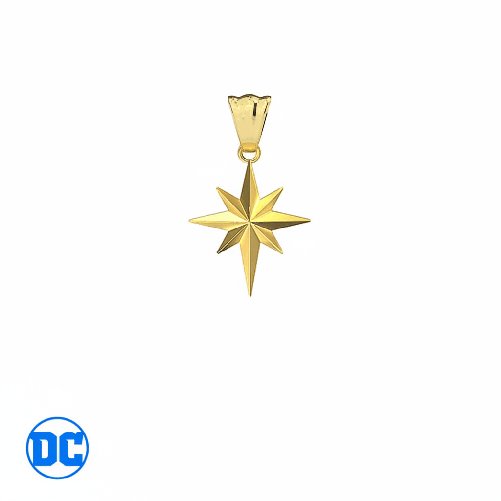 DC Comics™ Gold Star Pendant