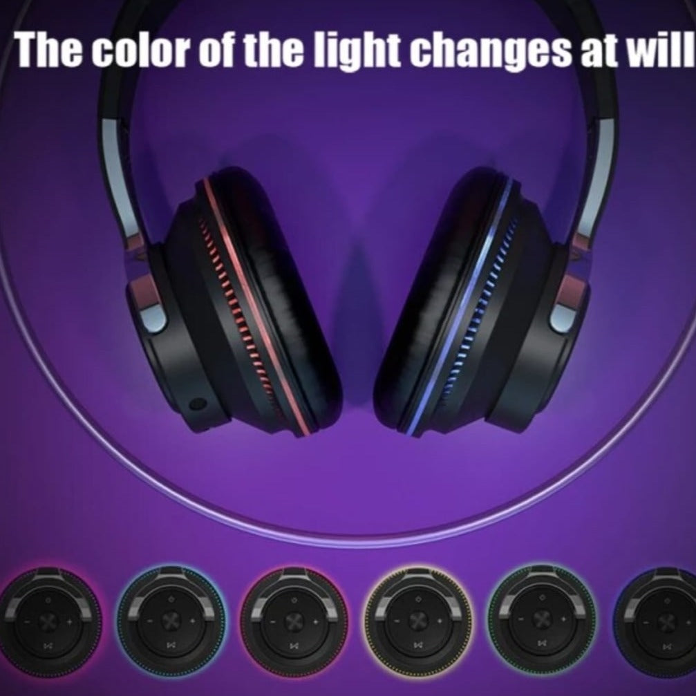 Dragon Wireless Light Changing Bluetooth Gaming Headset