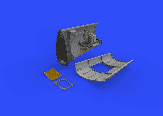 Eduard 648257 1/48 Aircraft- Bf109G2/4 Radio Compartment for EDU (Photo-etch & R