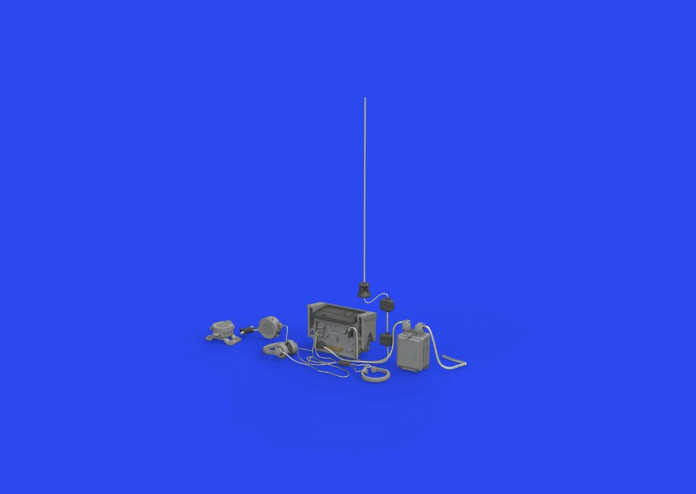 Eduard 635033 1/35 Armor- SdKfz 251/1 Ausf C Radio Equipment for ACY (Decals, Ph