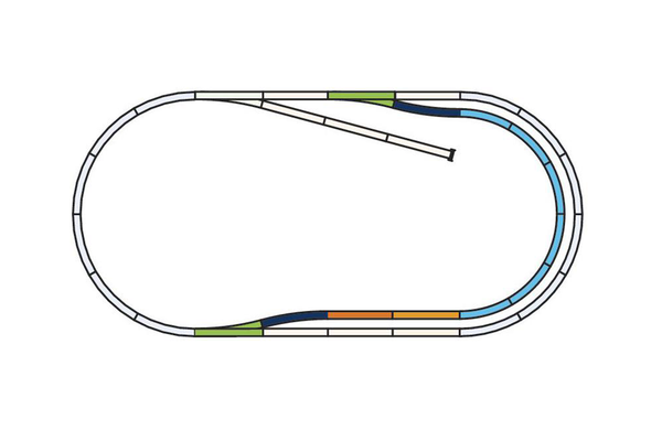 PIKO 55320 HO Scale Track Set C