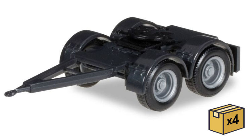 Herpa 051453BK 1/87 Scale 2-Axle Dolly