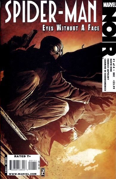 Spider-Man Noir: Eyes Without A Face #1 – Patrick Zircher Regular Cover (Marvel, 2009)