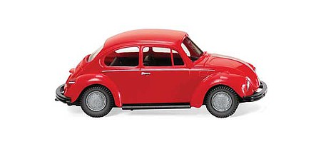 Wiking 79506 HO Scale 1972-1974 Volkswagen Beetle 1303 - Assembled -- Red