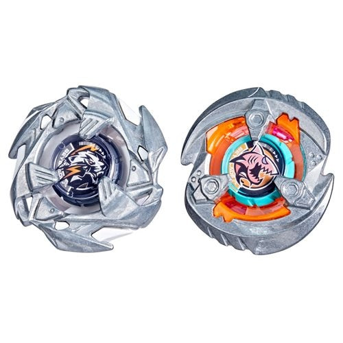 Beyblade X Gill Shark 4-70O BX & Pearl Tiger 3-60U BX Dual Pack Set