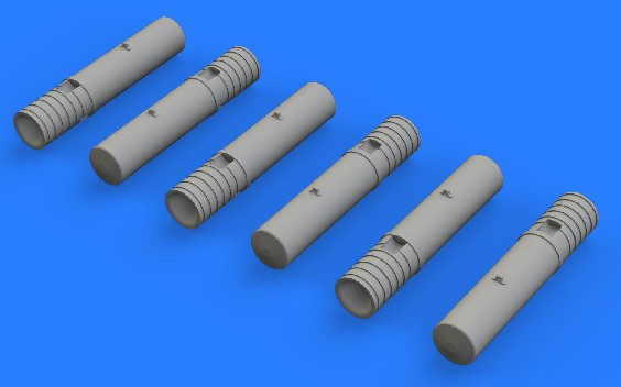 Eduard 672172 1/72 Aircraft- 250lb British Depth Charges (Decals & Resin)