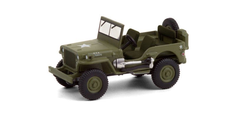 Greenlight 44900-A 1/64 Scale 1942 Willys Mb Jeep