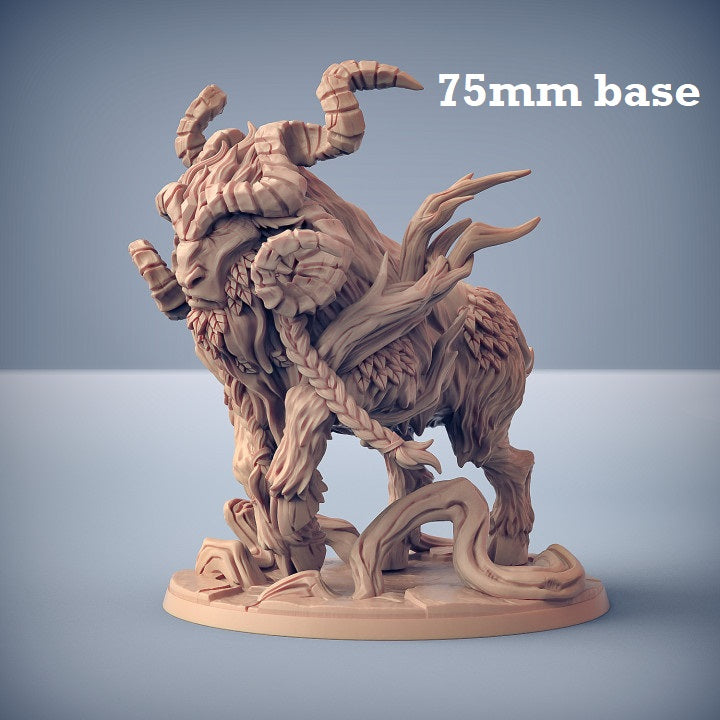 Faenarion the Luxuriant (Forest Spirit Beast, With or Without Mounted Druid)
