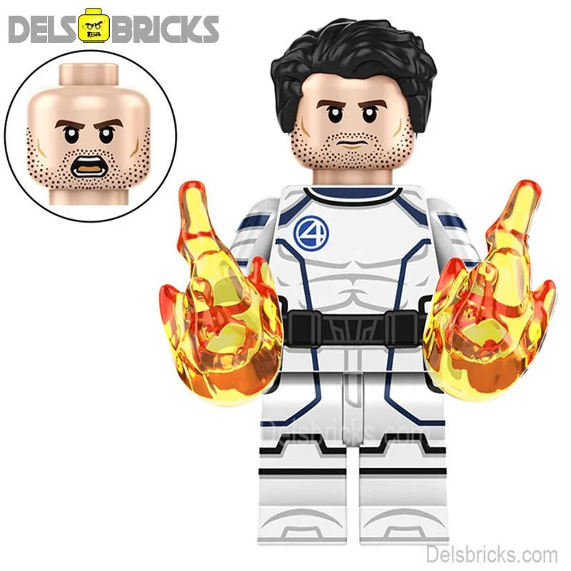 Fantastic Four Ben Grimm Thing Lego Minifigures Custom Toys 3