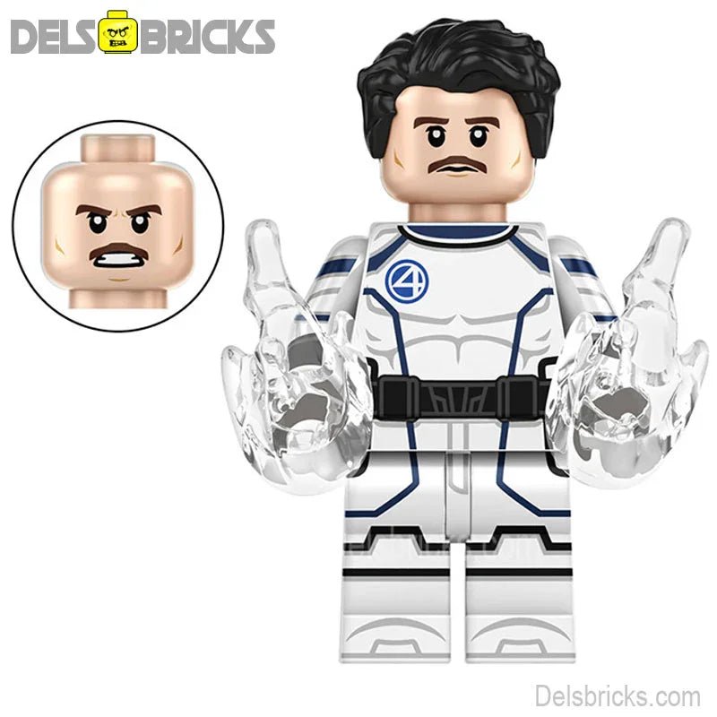 Fantastic Four Reed Richards Lego Minifigures Custom Toys 3
