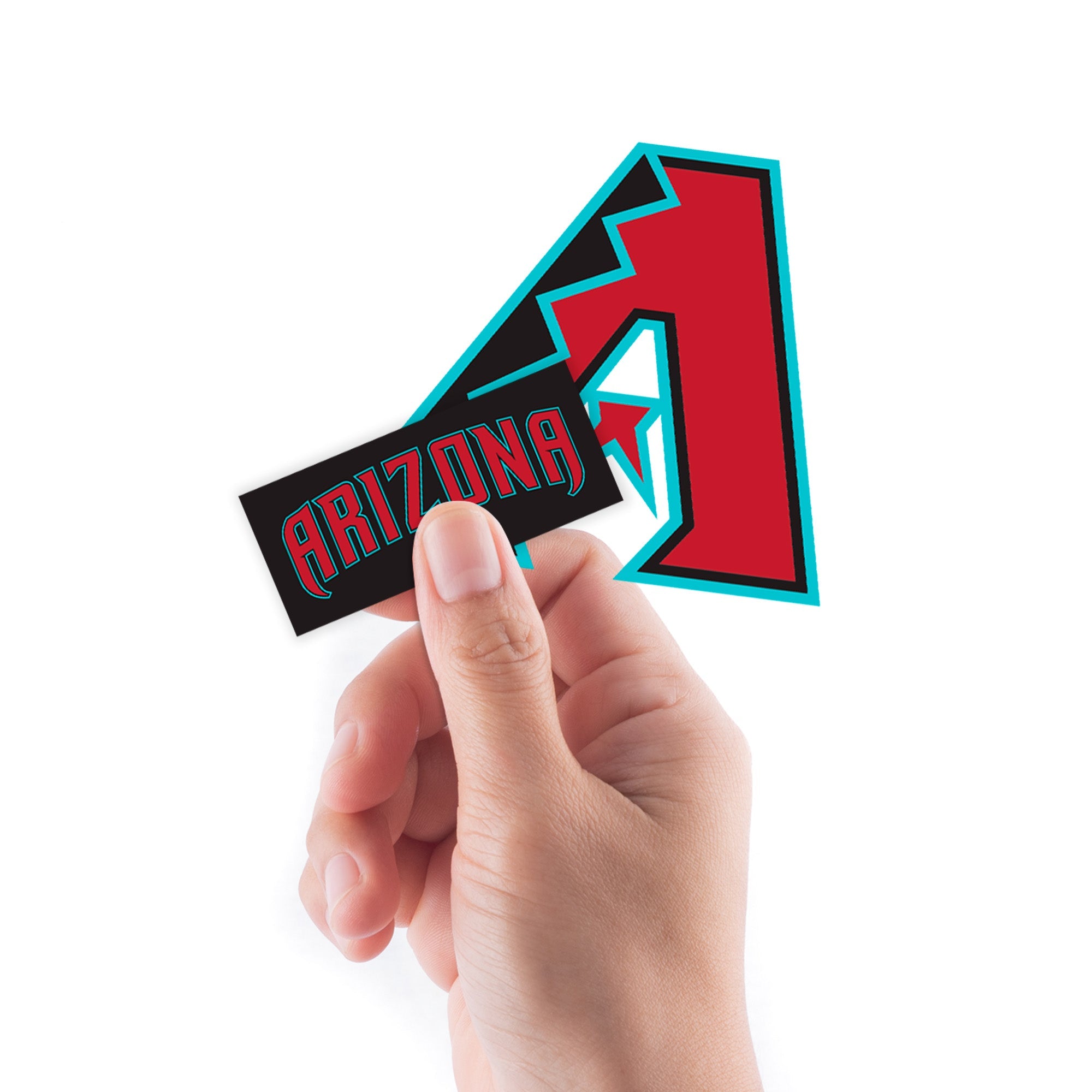 Arizona Diamondbacks - 5 Logo Minis (Mixed Sizes) - Official MLB - Reusable Vinyl Decals #2