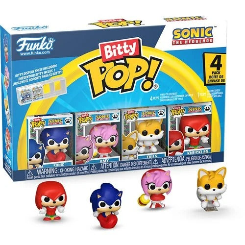 Funko Bitty Pop! Sonic the Hedgehog Mini-Figure 4-Pack - Select Figure(s)