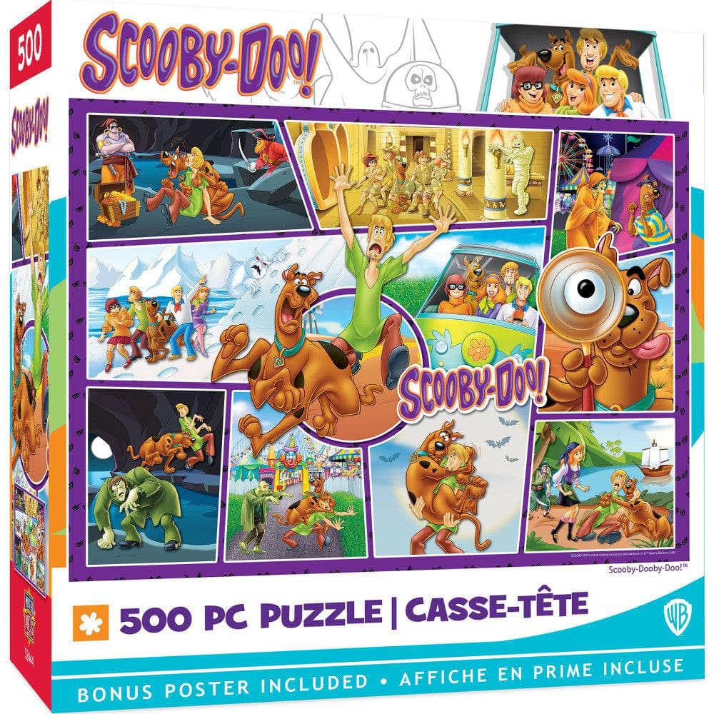 Cartoons - Scooby-Doo! Collage 500 Piece Jigsaw Puzzle