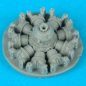 Quickboost 72052 1/72 B339 Buffalo Engine for ITA (D)